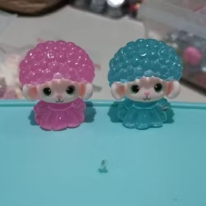 Miniatur Pajangan Domba Glow in the dark