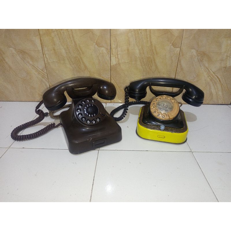 telepon putar jadul retro antik