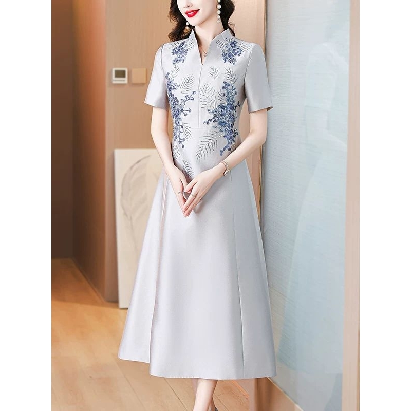Dress Import, Dress Korea, Gaun Pesta Mewah, Gaun Pesta untuk Keluarga