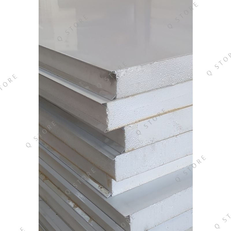 Sandwich Panel EPS Styrofoam T.5cm x L.119cm - Dinding