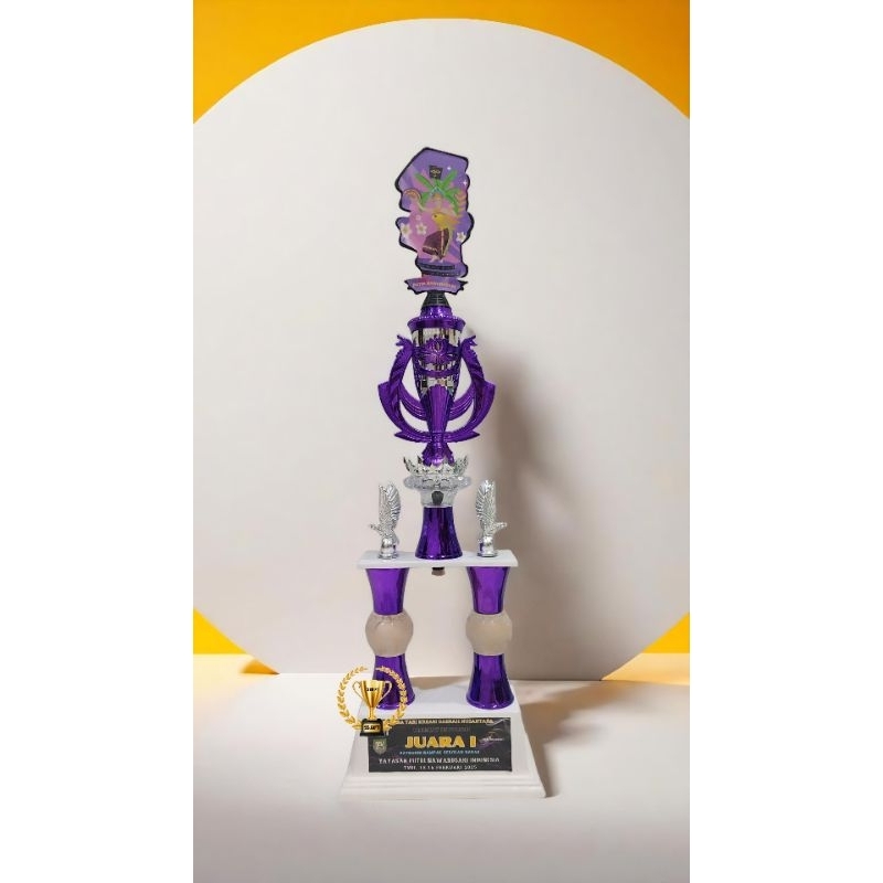 Piala Kaki 2 Custom Model | Piala Penghargaan | Piala Bergilir | Duplikat Piala