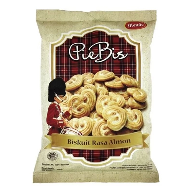 

Monde Piebis Biskuit Almond 190 g