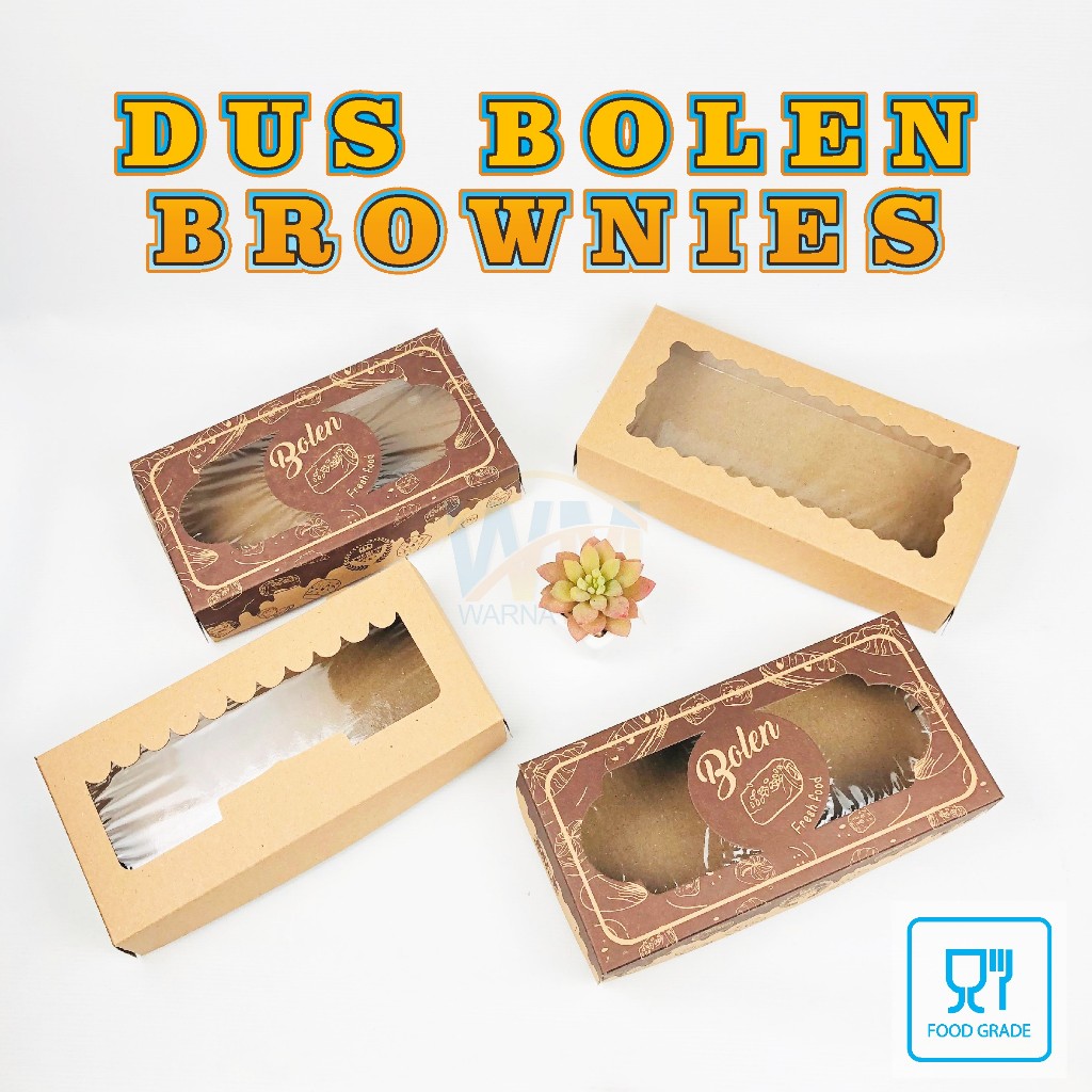 Kotak Dus Box Brownies 24x10x5 / Dus 24x12x5 / Box Bolen / Dus Bolen 24x12x5/ Dus Brownies / Box Dus