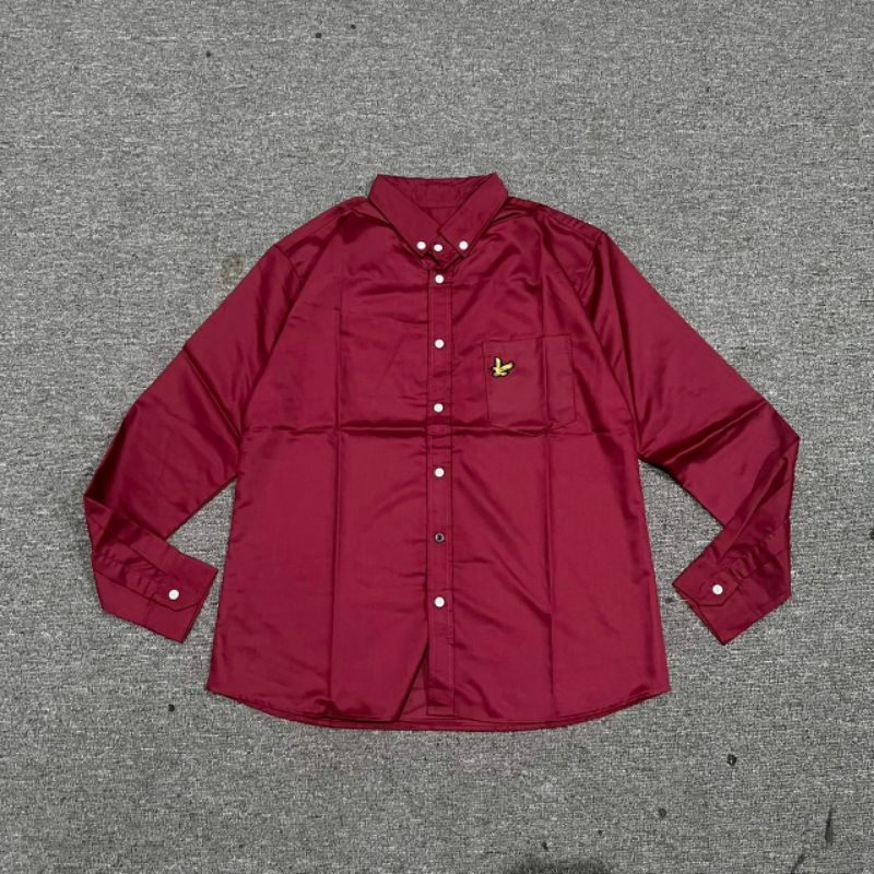 KEMEJA LYLE SCOTT MAROON