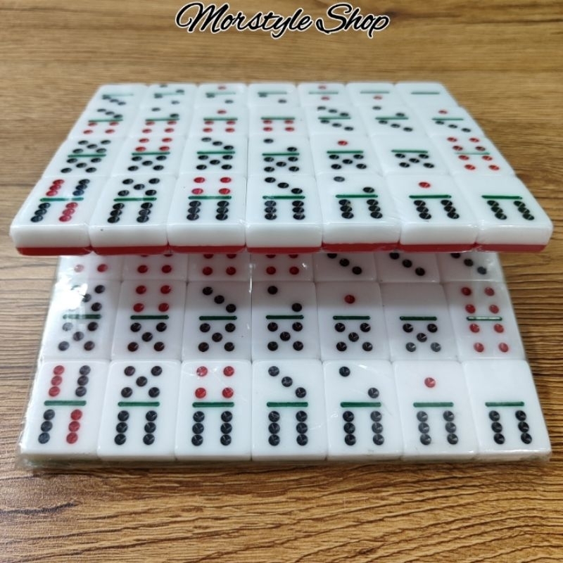 Batu Gaplek / Domino Batu Gaplek Tebal 1,1cm /  Domino Batu Gaple / Dam Batu