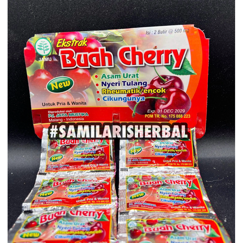 

BUAH CHERRY ORIGINAL 100% [ RENTENG ]