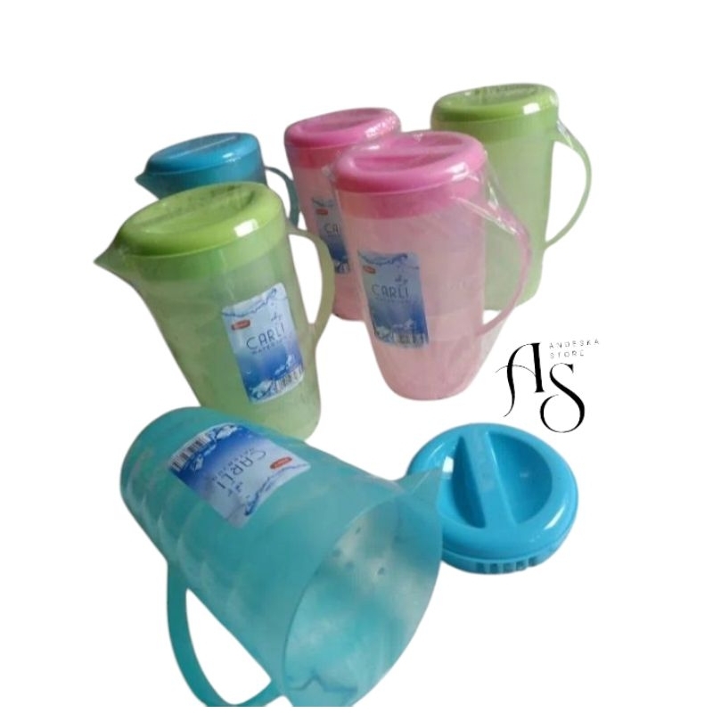 TERMURAH TEKO AIR PLASTIK UKURAN 1,4 LITER/TEKO CANTIK IMUT IMUT/TEKO PLASTIK WARNA