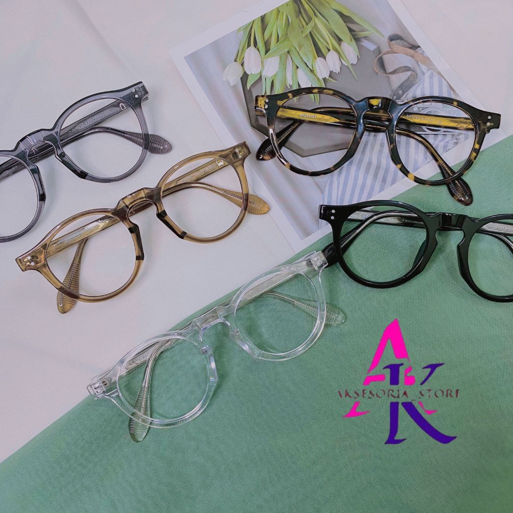 KACAMATA MSCT PRIA WANITA FRAME BULAT KEKINIAN TERBARU