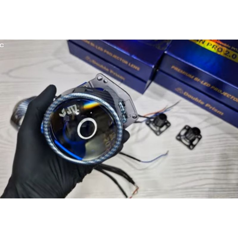 Biled JTZ Titan Pro 2.0 Dual Prism Blue Lens - STOK TERBATAS