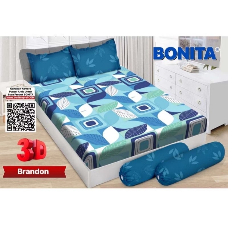 Sprei bonita 3d uk 120x200 motif brandon
