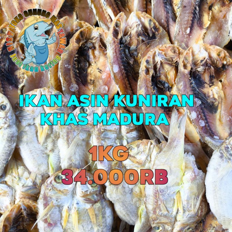 

ikan kuniran asin super 1kg