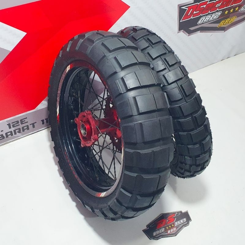 WHEELSET CRF RALLY 250 VELG SUPERMOTO BAN SHINKO