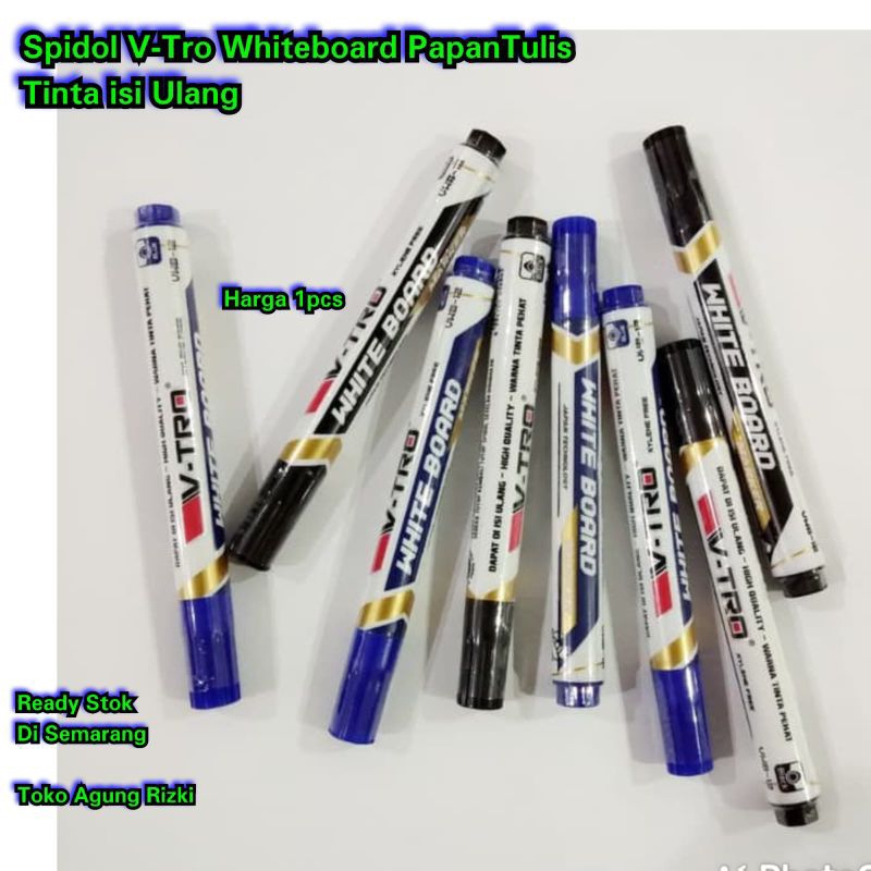 

Spidol V-Tro Whiteboard Spidoll Alat Tulis White board Murah Spidol Papan Tulis Tinta isi Ulang