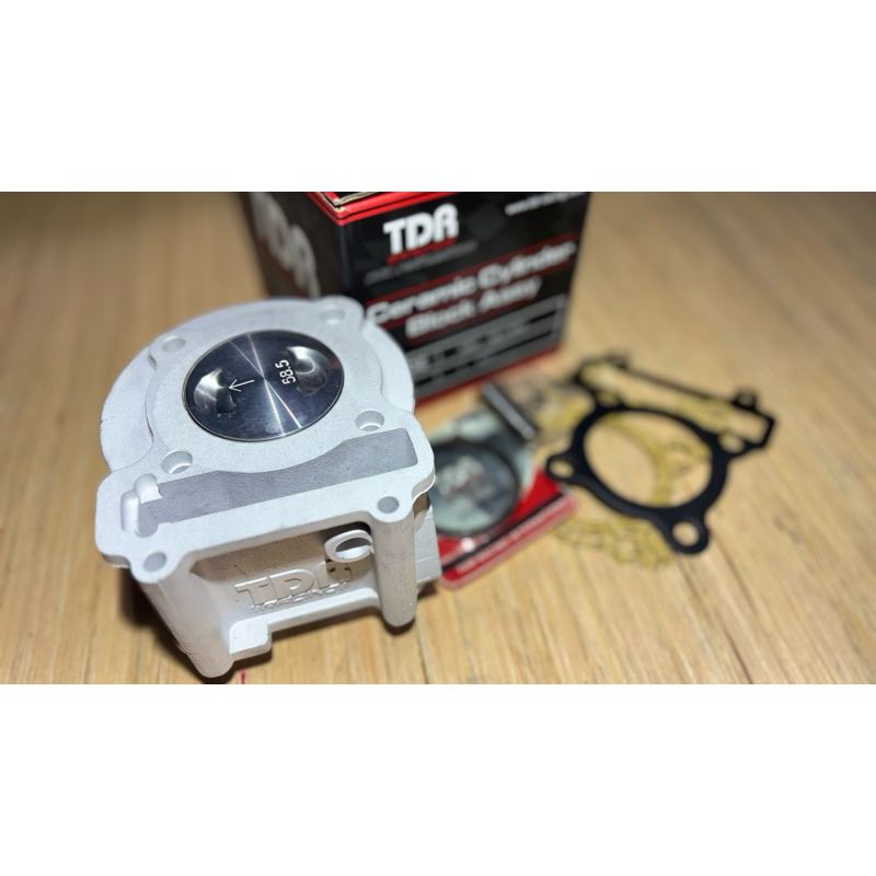 Blok Mio TDR 70mm 58mm Silinder Blok Tdr Mio Inner Blok Mio Ceramik Original TDR Racing