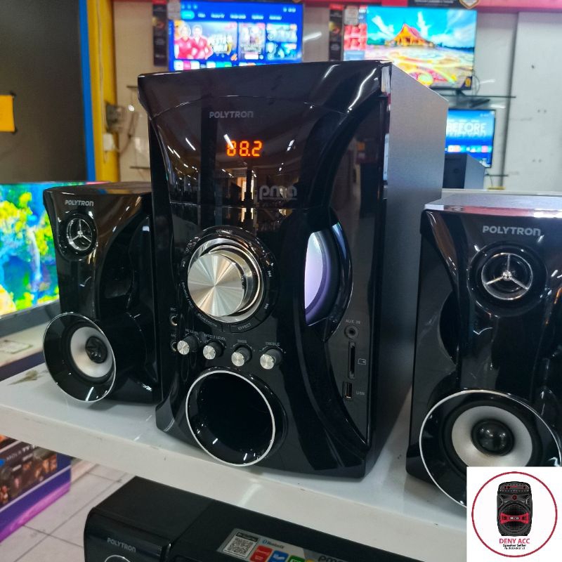 POLYTRON PMA 9525/SPEAKER BLUETOOTH FUNGSI KARAOKE