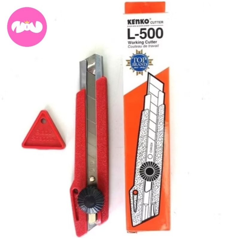 

Cutter Kenko Besar L-500 Pisau Cutter ❤️