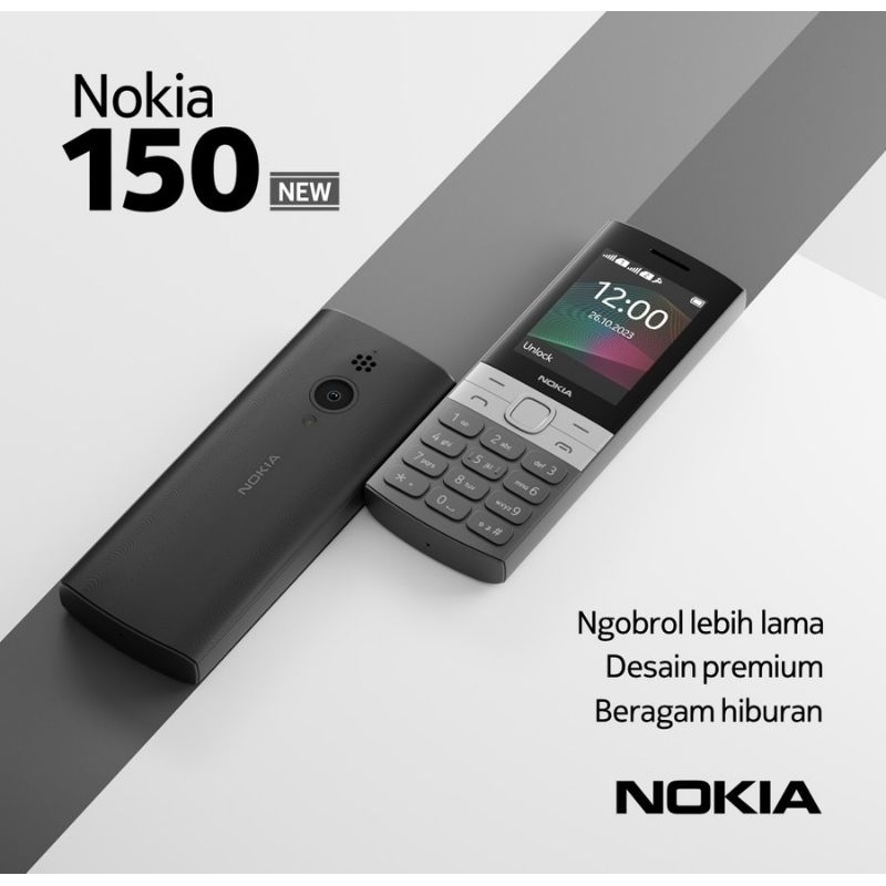 Hp Nokia 150 2023 new garansi dual sim handphone Nokia 150 jadul