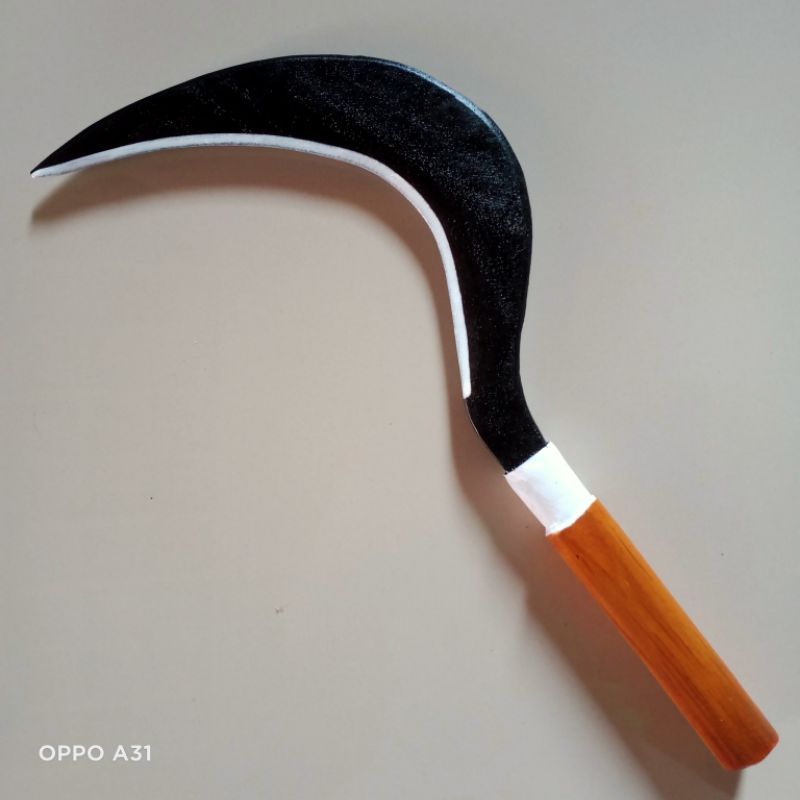 Clurit Mainan Kayu Peraga Silat Beladiri/Clurit Pentas Seni Bahan Kayu