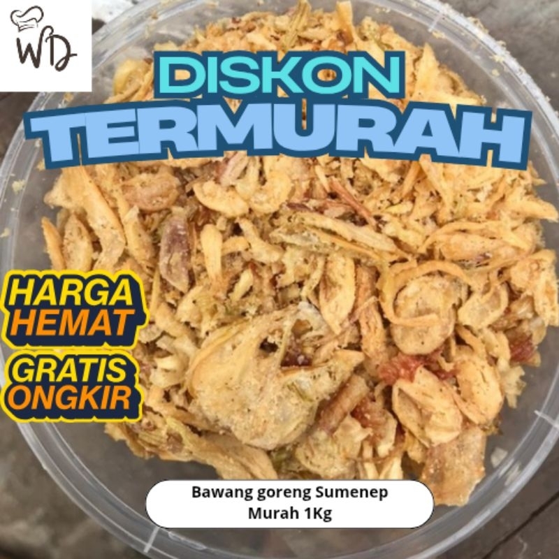 

Bawang Goreng Asli Sumenep 1Kg
