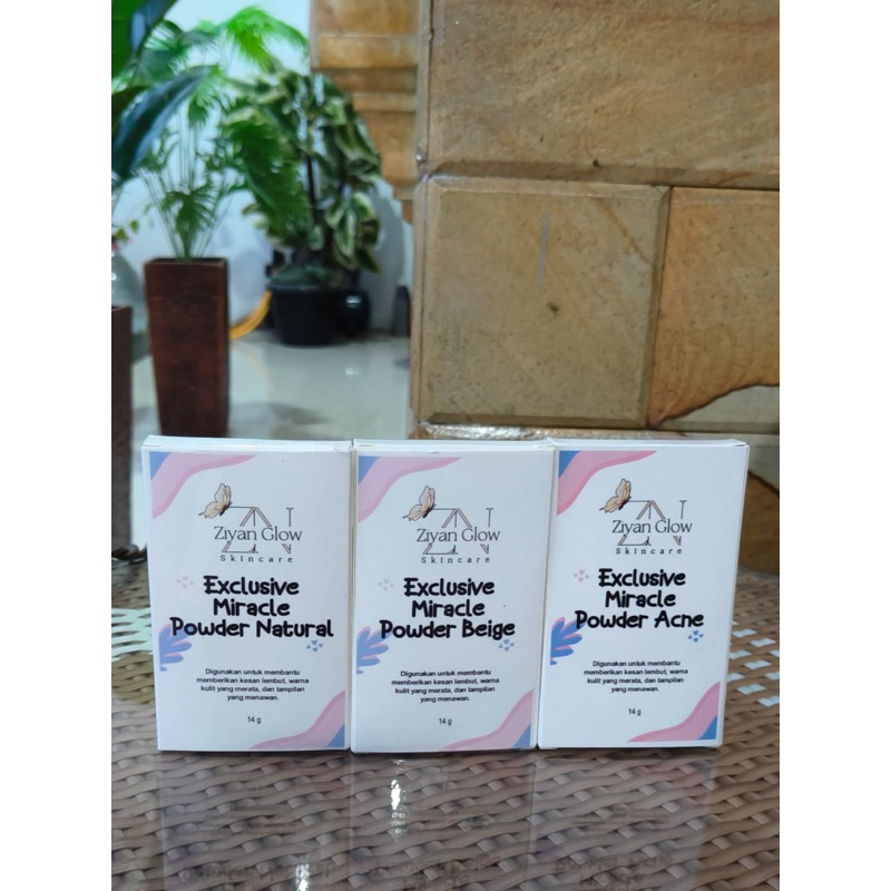 beda ziyan bedak ziyan glow skincare