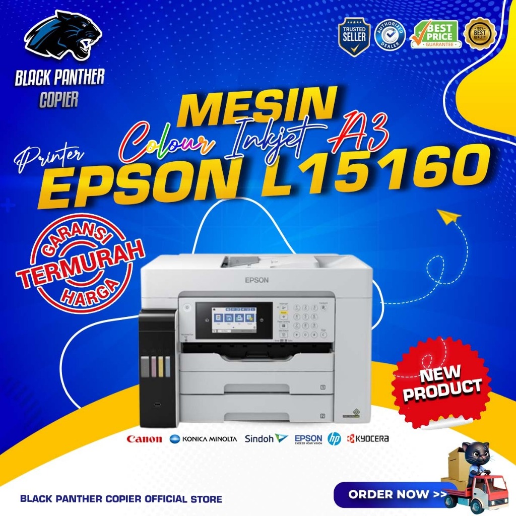 Printer Epson Ecotank L15160 All In One A3 Wifi Duplex