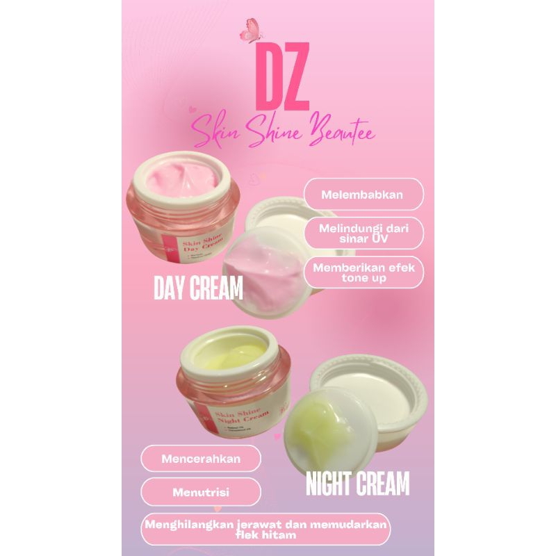 ECER DZ skin shine beautee NIGHT CREAM