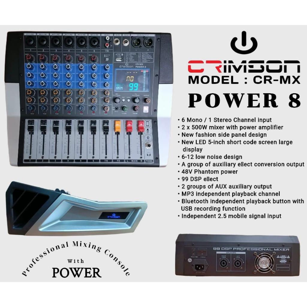 Power Mixer Crimson CR-MX Power 8