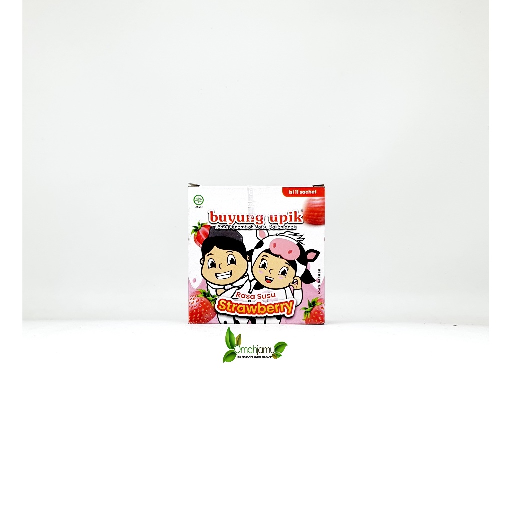 

BUYUNG UPIK RASA SUSU STRAWBERRY. JAMU KESEHATAN ANAK