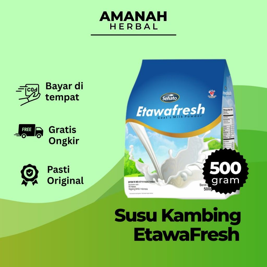 

Susu Kambing Etawa - EtawaFresh 500gram