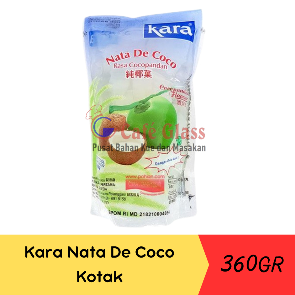 

Kara Nata De Coco Cocopandan Kotak 360Gr