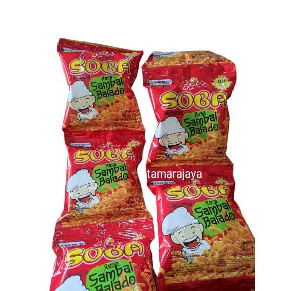 

Mi Spix Soba Sambal Balado 16 Gram isi 10 Bungkus ( Harga 1 Renceng )