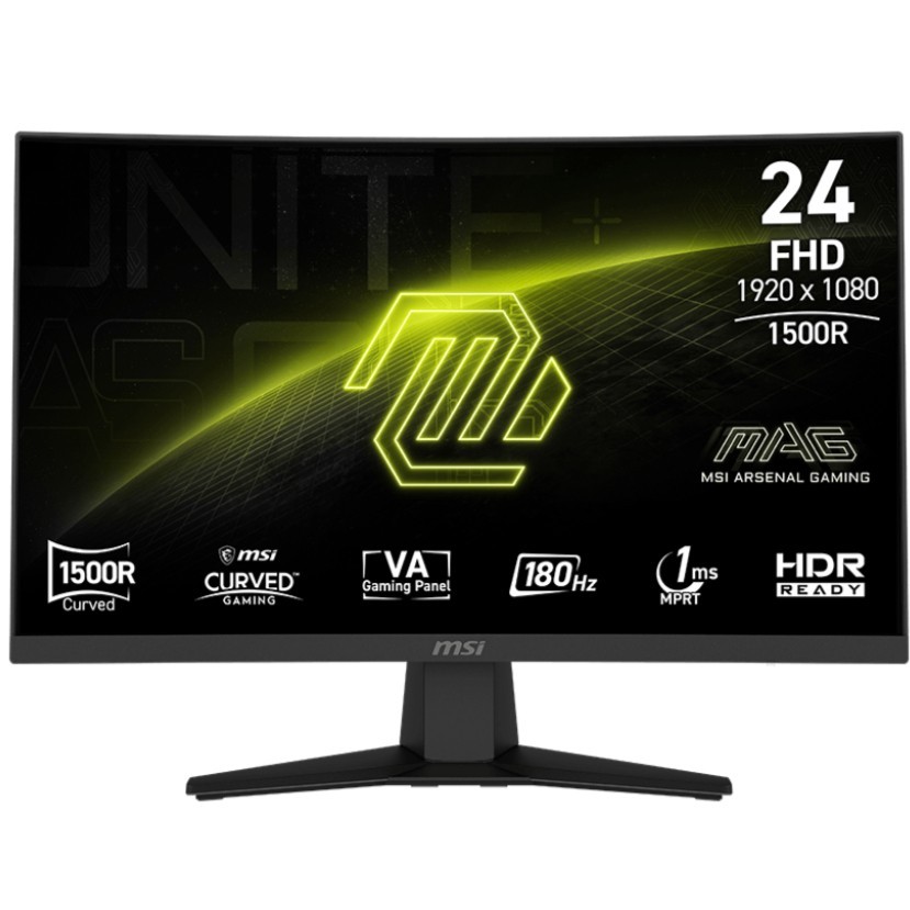 Monitor Gaming MSI MAG 244C Curved 24inch Full HD VA 1ms 180Hz