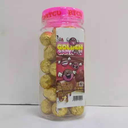 

(Pertoples isi 40) TOBELO golden cannon ball