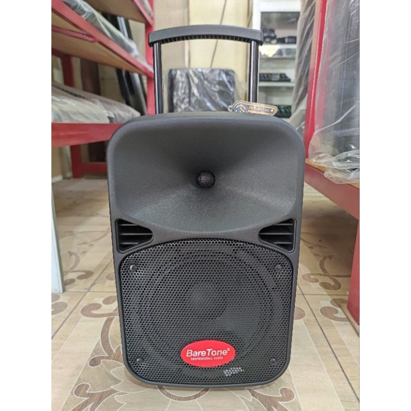 Speaker aktif portable MAX8EB BareTone / speaker aktif 8 inch portable max8eb