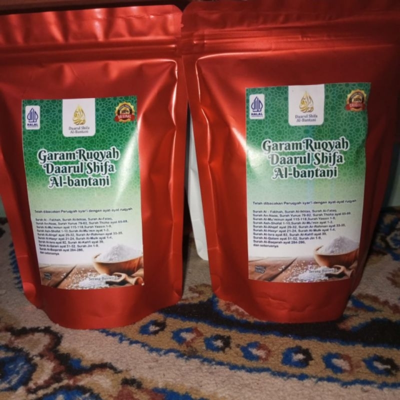 

GARAM RUQYAH DAARUL SHIFA penarik rezeki ,500grm