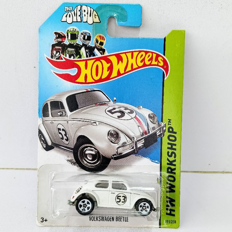 Hot Wheels Volkswagen Beetle Herbie 53 - VW Kodok The Love Bug
