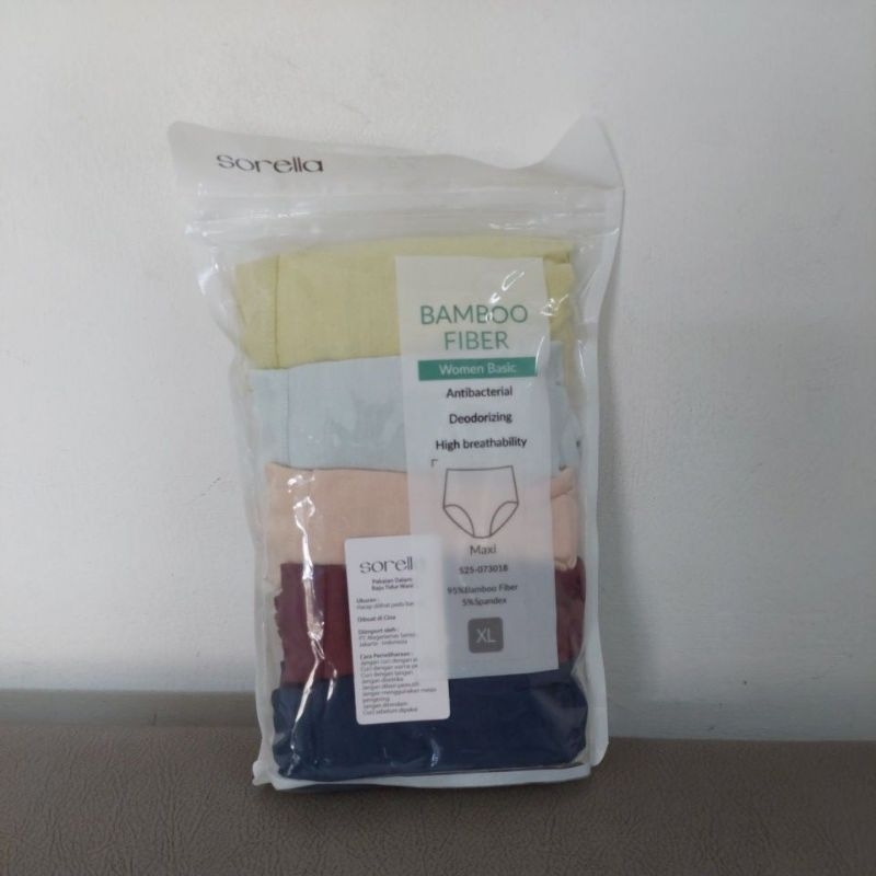 Celana Dalam Wanita Sorella Bamboo Maxi