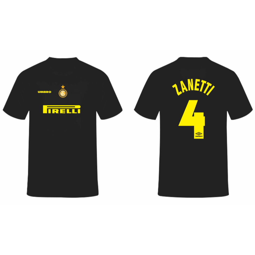 T-SHIRT KAOS INTER MILAN 1998 ZANETTI