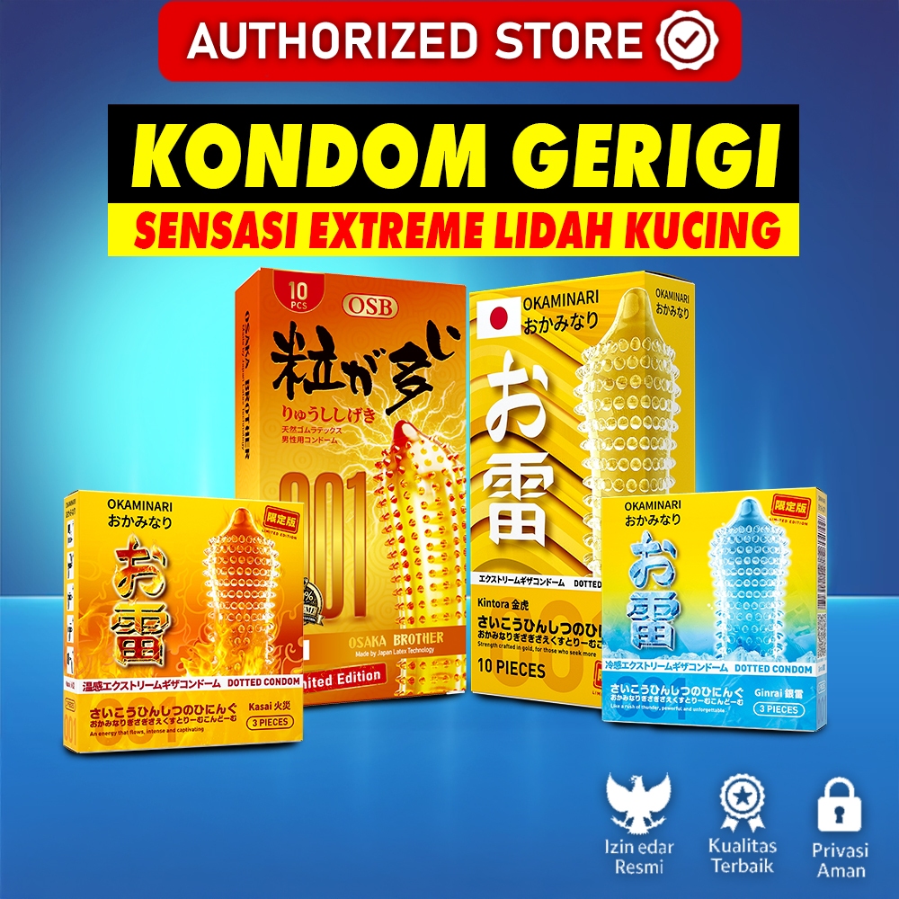 Kondom Gerigi - Duri Lidah Kucing 001