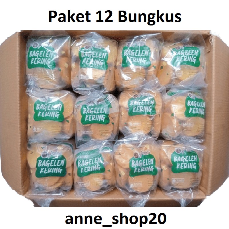 

Bagelen Kering Jordan ( Paket 12 Bungkus ) Paking Dus + Buble