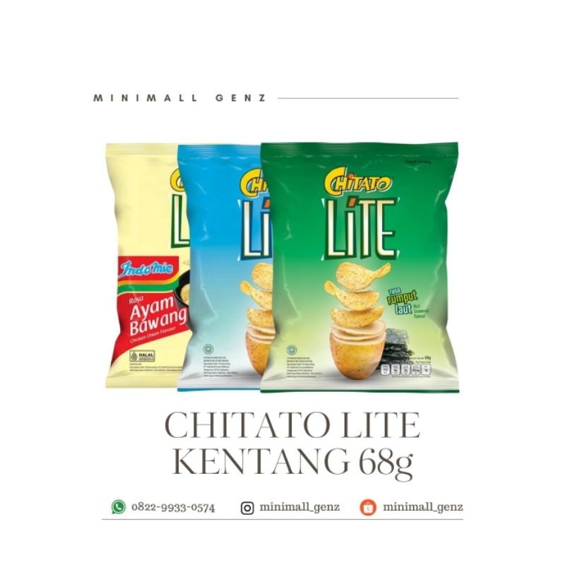 

Chitato Lite Keripik Kentang 68g