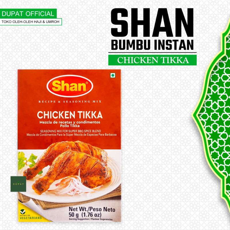 

Bumbu Instan Shan Chicken Tikka / Bumbu Chicken Tikka / Bumbu Instant Chicken Tikka