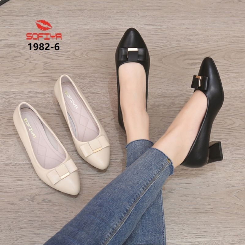 SEPATU PANTOFEL SOFIYA IMPORT 1982-6|SEPATU PANTOFEL SOFIYA IMPORT CANTIK|SEPATU PANTOFEL SOFIYA IMP