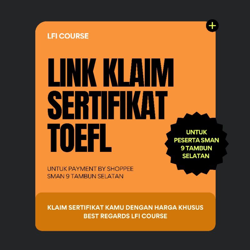

KLAIM SMAN 9 TAMBUN SELATAN