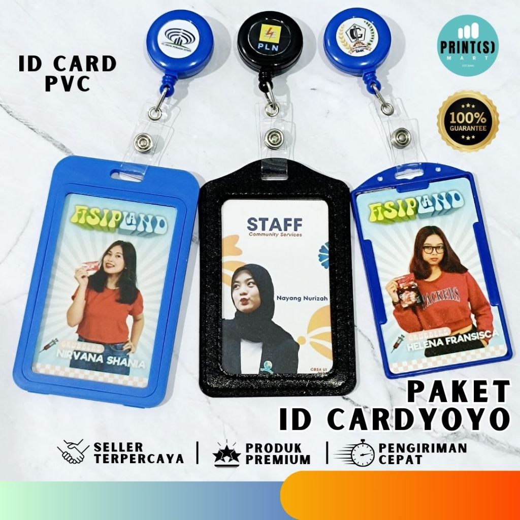 

ID Card Yoyo custom Logo varian Casing Holder Card