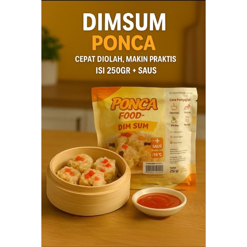 

Dimsum Ponca 250gr