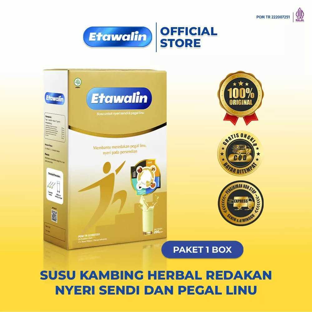 

Etawaline - Susu Kambing Atasi Nyeri Sendi dan Tulang 200g