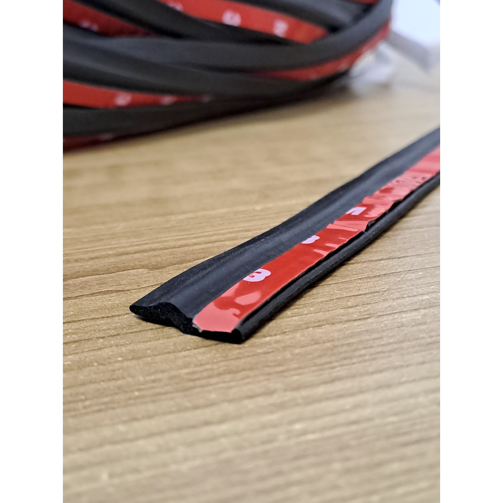 EPDM Seal Strips with 3M Adhesive - Peredam Pintu Mobil Model Z Universal