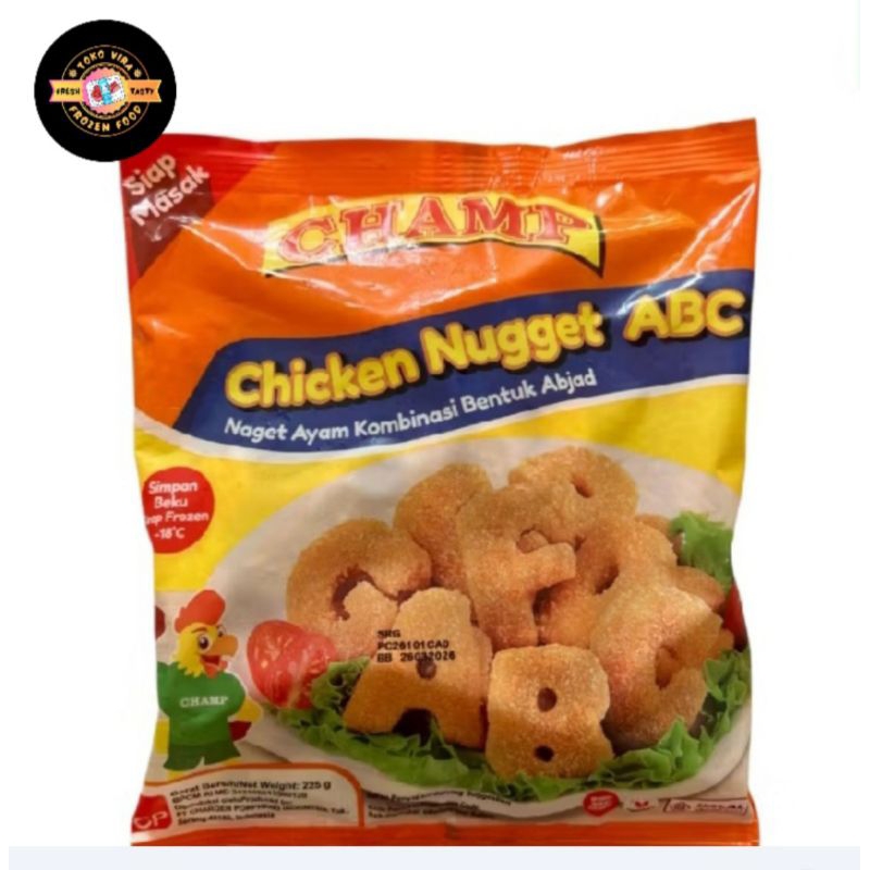 

CHAMP Chicken Nugget ABC 225 gram