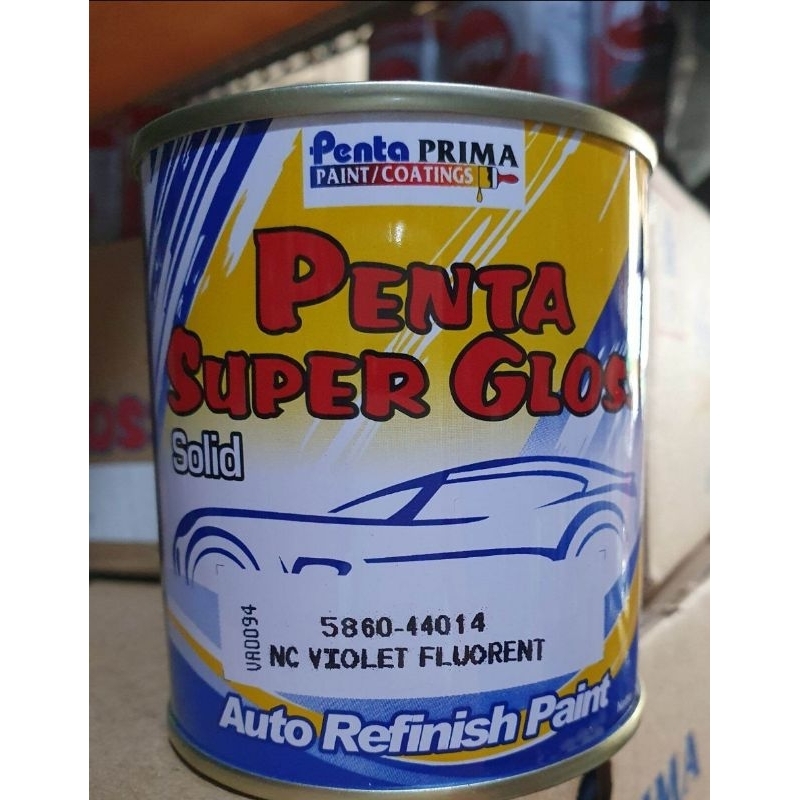 CAT PENTA SUPER GLOSS NC VIOLET FLUORENCENT / STABILO UNGU / ISI 200 GRAM / CAT MOBIL / MOTOR / DUCO